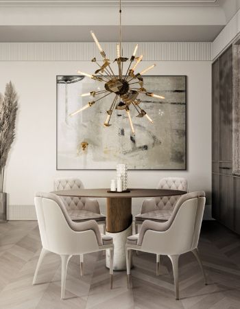  LUXURIOUS MODERN DINING ROOM  Inspirations Caffe Latte Home