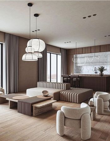  A Modern Living Room With A Contemporary Touch  Inspirations Caffe Latte Home