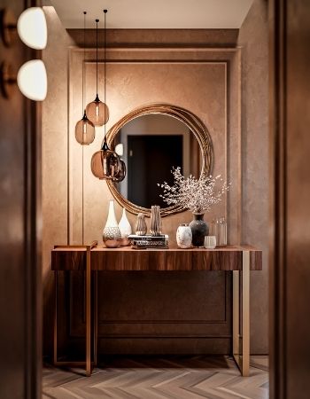  CLASSY AND LUXURIOUS ENTRYWAY  Inspirations Caffe Latte Home