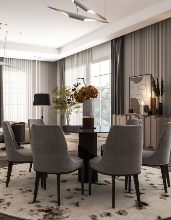  COMFY SMOOTH DINING ROOM OPEN SPACE  Inspirations Caffe Latte Home