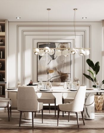  Contemporary Dining Room - CREMOSO ROOM BY CAFFE LATTE HOME  Inspirations Caffe Latte Home