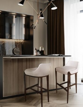  CONTEMPORARY KITCHEN IN CAFFE LATTE TONES  Inspirations Caffe Latte Home