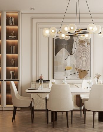  Embracing Beauty and Luxury: The Allure of a White-Toned Dining Room  Inspirations Caffe Latte Home