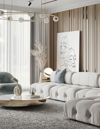  GRACEFUL LIVING ROOM IN NEUTRAL SOFT TONES  Inspirations Caffe Latte Home
