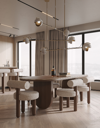  Japandi Dining Room In Partnership With VZ Studio  Inspirations Caffe Latte Home