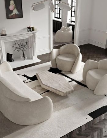  LIVING ROOM IN NEUTRAL TONES WITH A CONTEMPORARY TREND DESIGN  Inspirations Caffe Latte Home