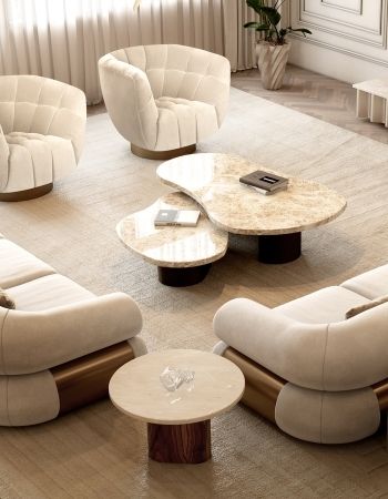  LIVING ROOM PROJECT: WHEN ERGONOMY MEETS GLAMOUR  Inspirations Caffe Latte Home