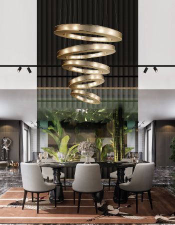 Luxurious Dining Room Inspired By Nature  Inspirations Caffe Latte Home