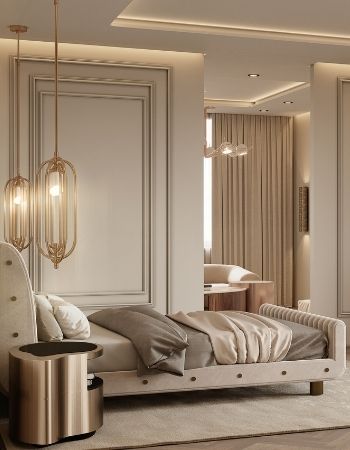  MODERN MINIMALIST BEDROOM WITH CLEAN LINES  Inspirations Caffe Latte Home