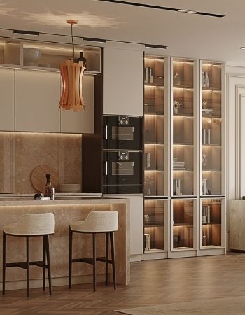  OPEN SPACE KITCHEN WITH SOFT TONES FULL OF FUNCTIONALITY  Inspirations Caffe Latte Home