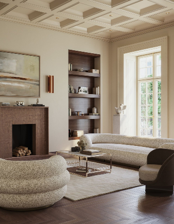  Textures And Layering: A Living Room In Neutral Colors  Inspirations Caffe Latte Home