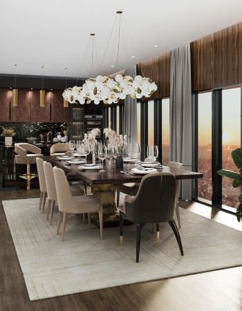  Unveiling Opulence: The Luxurious Dining Room  Inspirations Caffe Latte Home